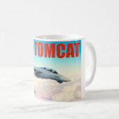 F-14 TOMCAT "WINGMAN" コーヒーマグカップ (正面右)