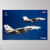 F-14 TOMCAT 「WINGMAN」ポスター ポスター (正面)
