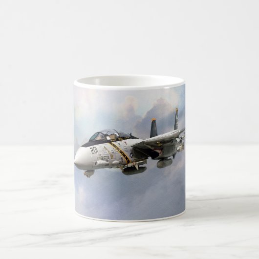 ”F-14A TOMCAT JOLLY ROGERS”mug コーヒーマグカップ (中央)