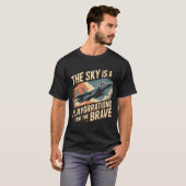 F-15イーグルジェット: 勇者の遊び場は空 Tシャツ (正面フル)