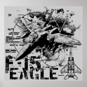 F-15イーグルポスター ポスター