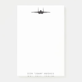 F-15イーグル戦闘機ジェットカスタム文字 ポストイット