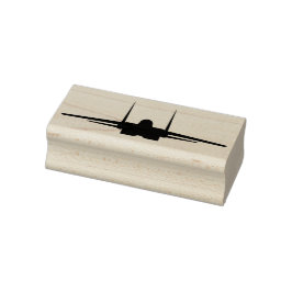 F-15イーグル戦闘機ジェット前面ウッドスタンプ ラバースタンプ