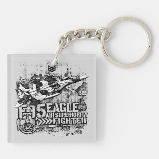 F-15イーグル キーホルダー (裏面)