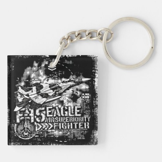 F-15イーグル キーホルダー (裏面)