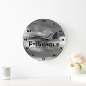 F-15イーグル ラージ壁時計 (ホーム)