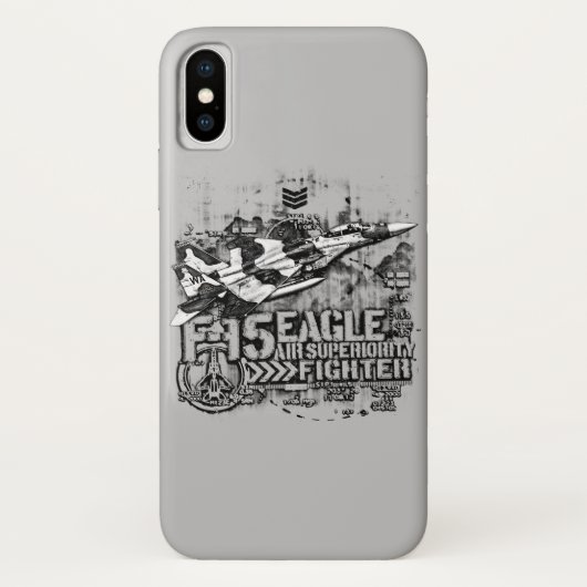 F-15イーグル Case-Mate iPhoneケース (裏面)