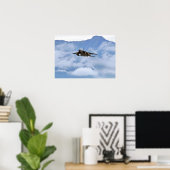 F-15ストライクイーグル航空機 ポスター (ホームオフィス)