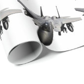 F-15ワシのジェット戦闘機 ラッピングペーパー (ロールコーナー)