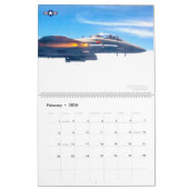 F-15ワシ カレンダー (2月 2026)