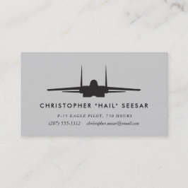 F-15強大なワシのパイロット 名刺