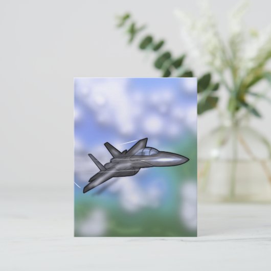 F-15戦闘機 招待状 (スタンド正面)