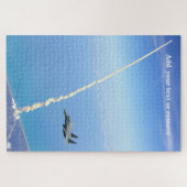F-15 Fighter observes the Space Shuttle take off, ジグソーパズル (横)