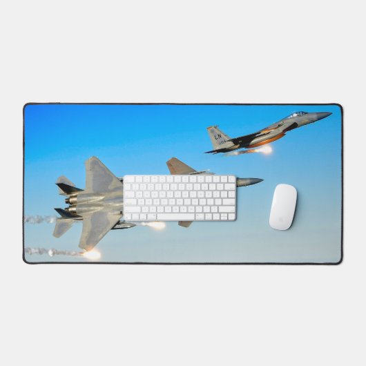 F-15Cイーグル デスクマット (キーボード&マウス)