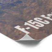 F-15Cイーグル ポスター (角)