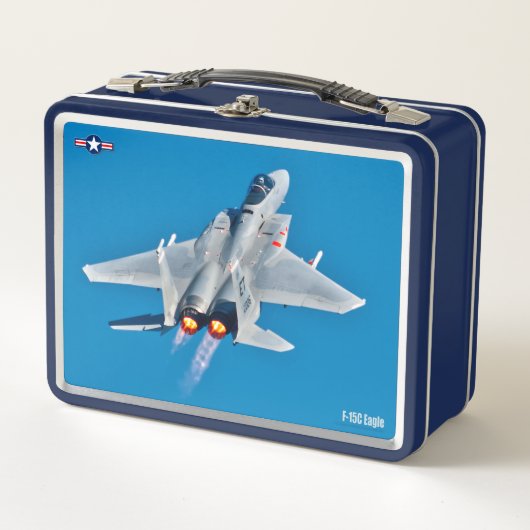 F-15Cイーグル メタルランチボックス (正面)