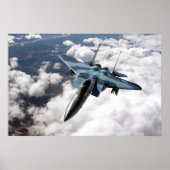 F-15C Over Alaska Poster ポスター (正面)