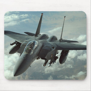 F-15Eの殴打のワシのマウスパッド マウスパッド