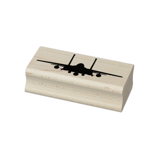F-15Eストライクイーグル戦闘機ジェット前面ウッドスタンプ ラバースタンプ (スタンプ)