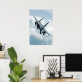 F-15Eストライクイーグル航空機 ポスター (ホームオフィス)