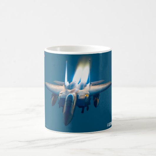 F-15Eストライクイーグル コーヒーマグカップ (中央)