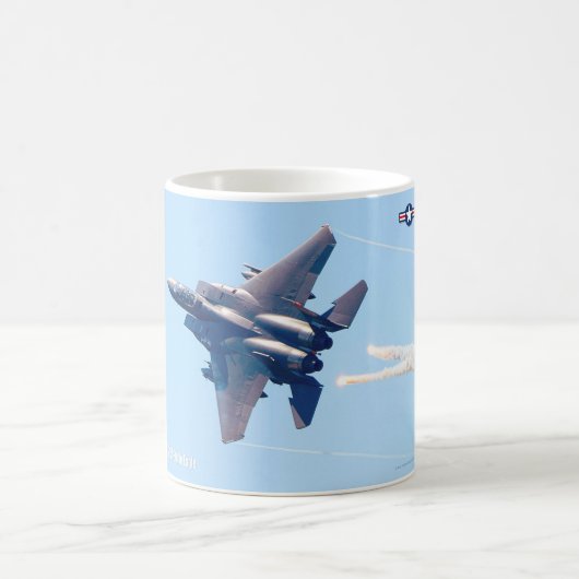 F-15Eストライクイーグル コーヒーマグカップ (中央)
