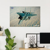 F-15Eストライクイーグル ポスター (ホームオフィス)