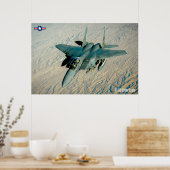 F-15Eストライクイーグル ポスター (キッチン)