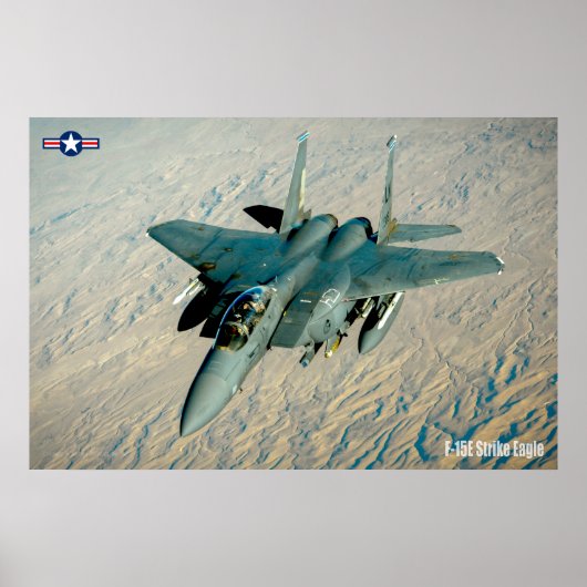 F-15Eストライクイーグル ポスター (正面)