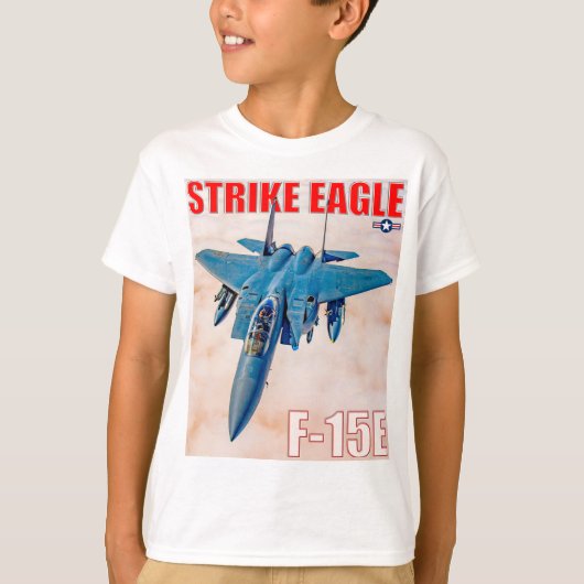 F-15Eストライクイーグル Tシャツ (正面)