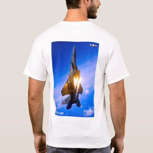 F-15Eストライクイーグル Tシャツ (裏面)