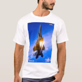 F-15Eストライクイーグル Tシャツ (正面)