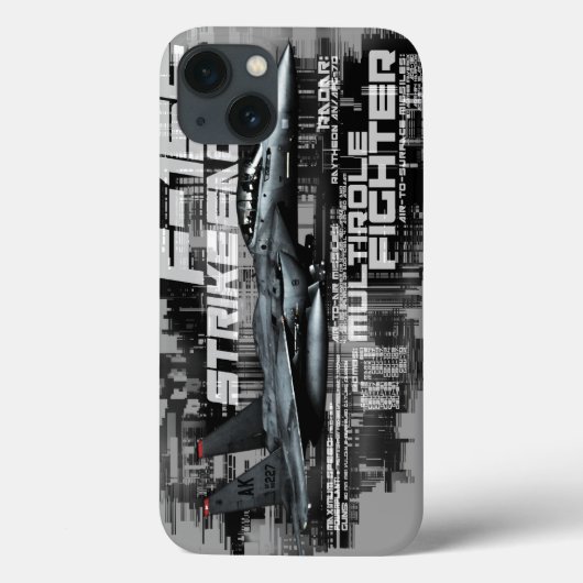 F-15EストライクイーグルiPad Mini ケース Case-Mate iPhoneケース (裏面)
