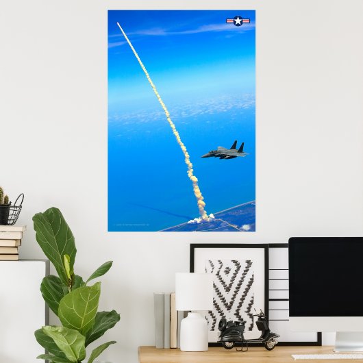 F-15E STRIKE EAGLE - AIR SUPERIENCE PATROL ポスター (ホームオフィス)
