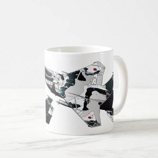 F-15J Eagle コーヒーマグカップ (正面右)