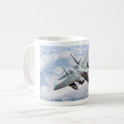 F-15J Eagle コーヒーマグカップ (正面左)