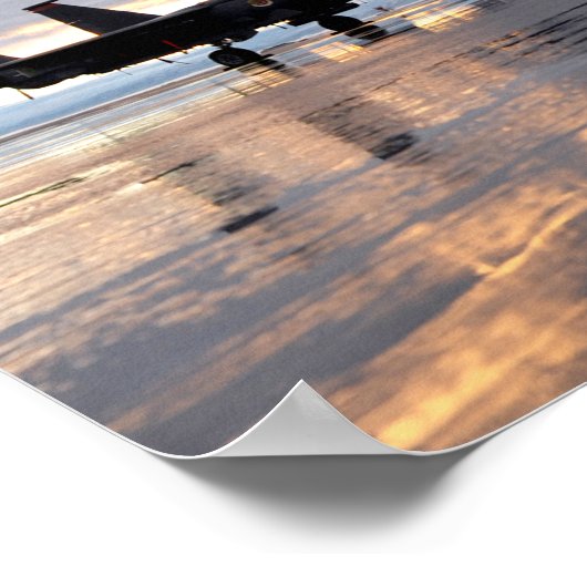 F-15SGと2つのF-15Eストライクイーグルエアフォース ポスター (角)