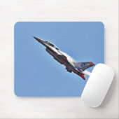 F-16のジェット戦闘機の飛行機 マウスパッド (マウス)