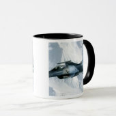 F-16の侵略者 マグカップ (正面右)