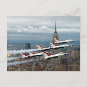 F-16ズニューヨークシティ ポストカード