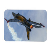 F-16タイガーのターンとバーンズ マグネット (横)