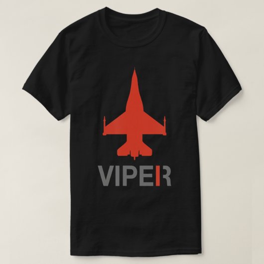 F-16バイパーTシャツ Tシャツ (デザイン正面)