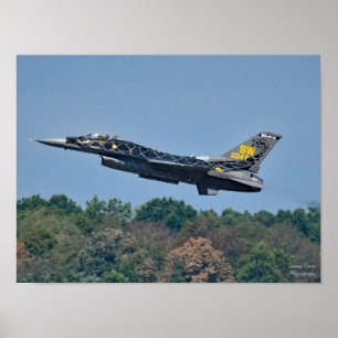 F-16ファイタージェット離陸のポスター ポスター