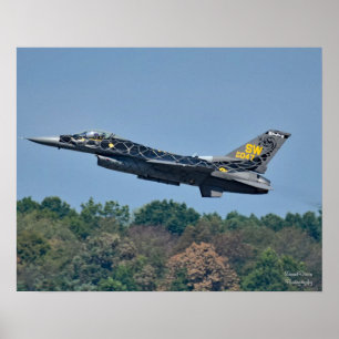 F-16ファイタージェット離陸のポスター ポスター