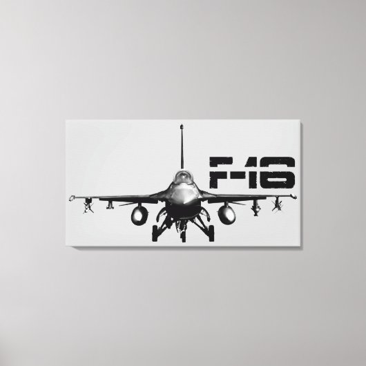 F-16ファイティング《鳥》ハヤブサキャンバスプリント キャンバスプリント (正面)