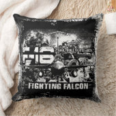 F-16ファイティング《鳥》ハヤブサ クッション (ブランケット)