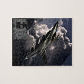 F-16ファイティング《鳥》ハヤブサ ジグソーパズル (横)