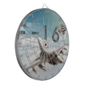 F-16ファイティング《鳥》ハヤブサ ダーツボード (正面左)