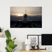 F-16ファイティング《鳥》ハヤブサ ポスター (ホームオフィス)
