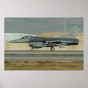 F-16ファイティング《鳥》ハヤブサ ポスター